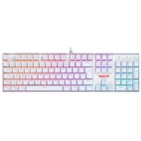 Teclado Mecânico Gamer Redragon Mitra, RGB, Switch Outemu Brown, ABNT2, Branco - K551W-RGB (PT-BROWN)