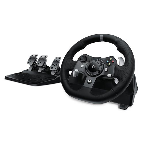 Volante Driving Force G920 para XBox One e PC Preto - Logitech