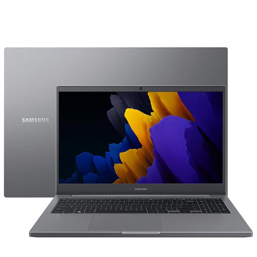 Notebook Samsung Book,Intel Core i7 1165G7,8GB,256GB SSD,Tela 15,6, Intel Iris Xe,Windows 11 Home,Cinza- NP550XDA-