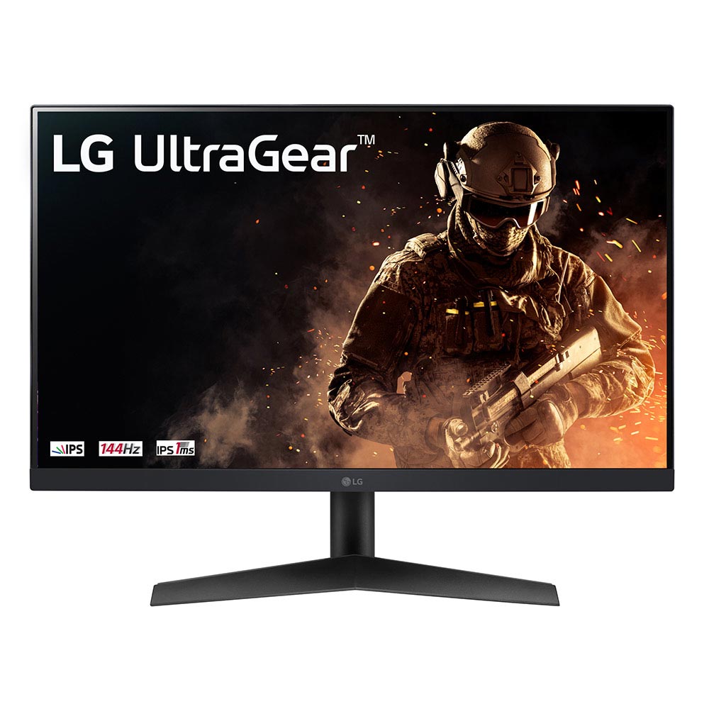 Monitor Gamer LG 24 UltraGear LED IPS com 144Hz e 1ms - 24GN60R