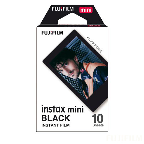 Filme Instantâneo Fujifilm Instax Mini para 10 Fotos Borda Preta - 705060213