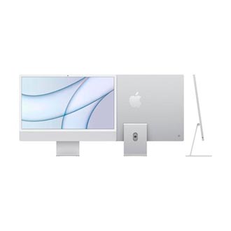 iMac 24, Tela Retina 4.5K Apple, Processador M1 (8GB RAM, 512GB SSD) - Prateado