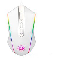 Mouse Gamer para PC e Mac Memeanlion Lunar White Redragon M710W-RGB