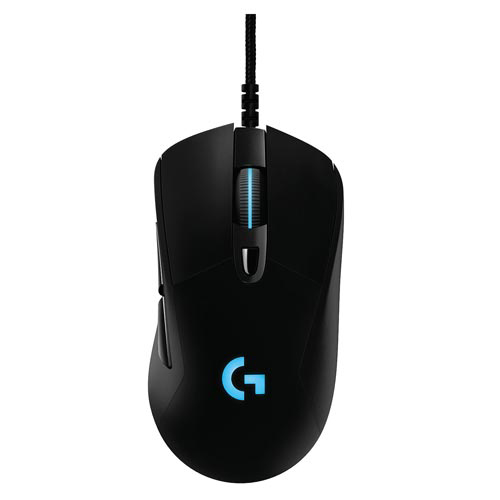 Mouse para Jogos Logitech G403 HERO 25,600 DPI Black - 910-005631