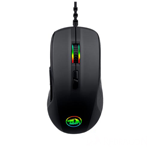 Mouse Gamer para PC e Mac Stormrage RGB Preto - Redragon - M718 RGB