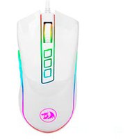 Mouse Gamer para PC e Mac Cobra RGB Lunar White - Redragon - M711W