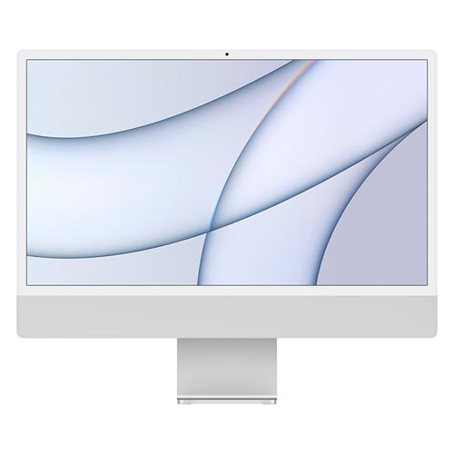 iMac 24, Tela Retina 4.5K Apple, Processador M1 (8GB RAM, 256GB SSD) - Prateado