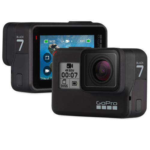 Câmera Digital GoPro Hero 7 Black com 12 MP - HGHERO7NOVA