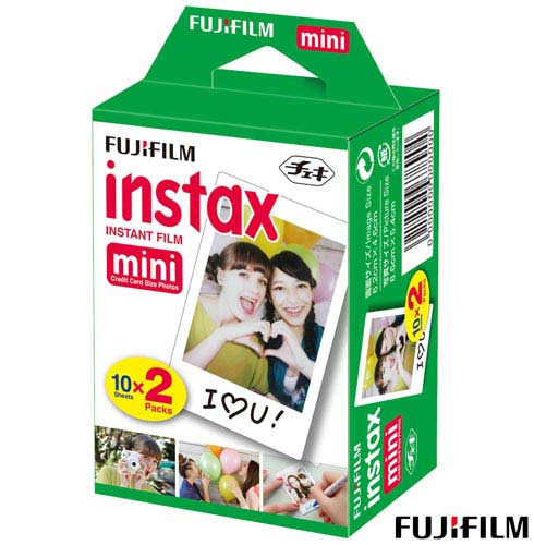 Filme Instax Mini para 20 fotos - Fujifilm