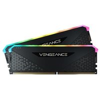 Memória RAM Corsair Vengeance RGB RS, 16GB (2x8GB), 3200MHz, DDR4, CL16, Preto - CMG16GX4M2E3200C16