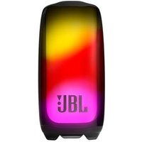 Caixa de Som Portátil JBL Pulse 5, 30 RMS, Bluetooth, LED, USB-C, À prova d'água, Preto - JBLPULSE5BLK