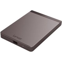 SSD Externo Lexar SL200, 2TB, USB 3.1, Leitura 550MB/s Gravação and 400MB/s, Cinza - LSL200X002T-RNNNU