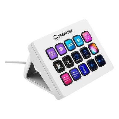 Mesa Controladora Streaming Elgato Stream Deck MK.2, 15 teclas LCD, USB, Branco - 10GBA9911