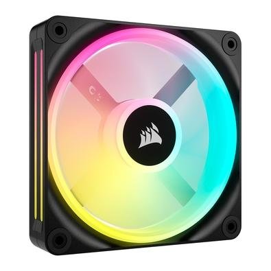 Ventoinha Corsair iCUE Link QX120, 120mm, RGB, Preto - CO-9051001-WW