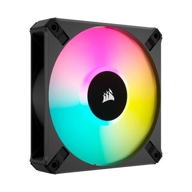 Ventoinha Corsair iCUE AF120 Elite, 120mm, Led RGB, Preto - CO-9050153-WW