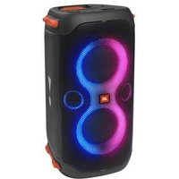 Caixa de Som Portátil JBL Partybox 110, LED, 160W RMS, Bluetooth, Á Prova de Respingos, Preto - JBLPARTYBOX110BR