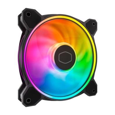 Ventoinha Cooler Master Masterfan MF120 halo 2, 120mm, Led ARGB, Preto - MFL-B2DN-21NP2-R2