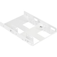 Suporte de Montagem para SSD Corsair, Até 2x 2.5 ou 1x 3.5, Branco - CSSD-BRKT2W