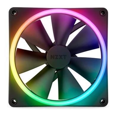 Ventoinha NZXT F140RGB Duo, 140mm, RGB, Preto - RF-D14SF-B1