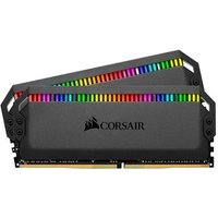 Memória RAM Corsair Dominator Platinum RGB, 64GB (2x32GB), 3600MHz, DDR4, CL18, Preto - CMT64GX4M2C3600C18