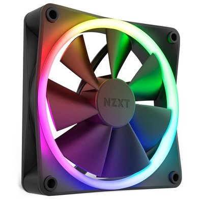 Ventoinha NZXT, 140mm, RGB, Preto - RF-R14SF-B1