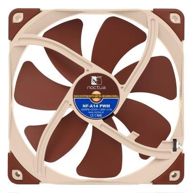 Ventoinha Noctua, 140mm, Marrom - NF-A14 PWM