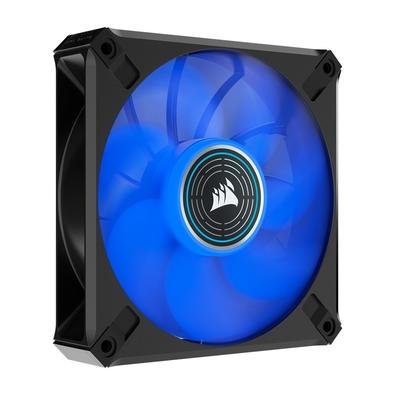 Ventoinha Corsair Elite Premium Magnetic, 140mm, LED Azul, Preto - CO-9050125-WW