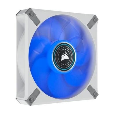 Cooler FAN Corsair Elite Premium Magnetic, 120mm, LED Azul, Branco - CO-9050128-WW