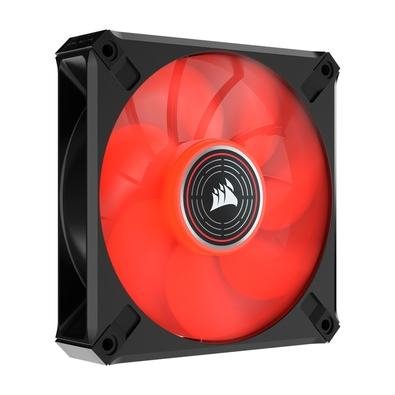 Cooler FAN Corsair Premium Magnetic, 140mm, LED Vermelho, Preto - CO-9050123-WW