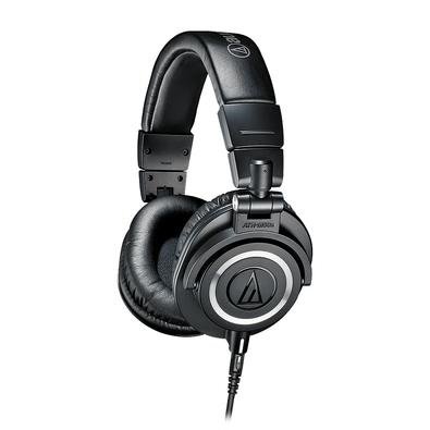 Fone de Ouvido Profissional Audio-Technica, com Case, Drivers 45mm, Preto - ATH-M50x