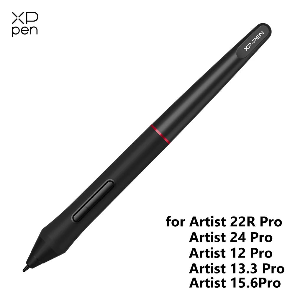 Xp-caneta pa2 bateria-livre caneta para gráfico monitor de desenho tablet artista 13.3/12/15.6 pro aritist 24pro 8192 nível