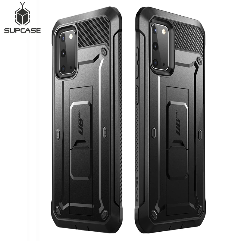 SUPCASE-Capa para Coldre Corpo Inteiro com Protetor de Tela Integrado, Capa para Samsung Galaxy S20 5G, UB Pro, Lançamento 2020