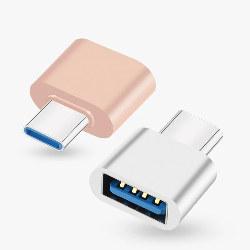 Cabo conversor usb 2.0 para tipo c, adaptador com otg para xiaomi mi5 mi6 huawei samsung mouse teclado usb e pendrive