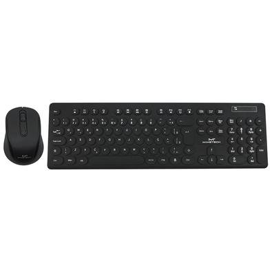 Kit Teclado e Mouse Sem Fio Maketech CW-0280, 2.4GHz, ABNT2, 1600DPI, Preto - 552828
