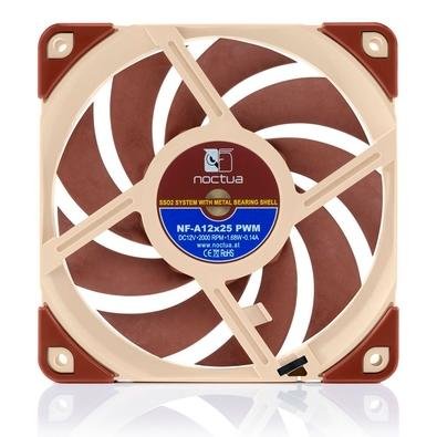 Ventoinha Noctua 120mm, Marrom - NF-A12x25 PWM