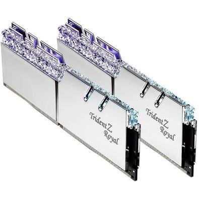 Memória G.Skill Trident Z Royal, 16GB (2x8GB), 3600Hz, DDR4, C18 - F4-3600C18D-16GTRS