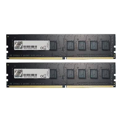 Memória RAM G.Skill NT Series 16GB (2x8GB), DDR4, 2400MHz, CL17, Preto - F4-2400C17D-16GNT