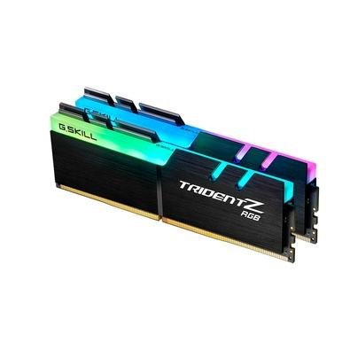 Memória RAM G.Skill Trident Z Series RGB 32GB (2x16GB), DDR4, 3600MHz, CL18, Preto - F4-3600C18D-32GTZR