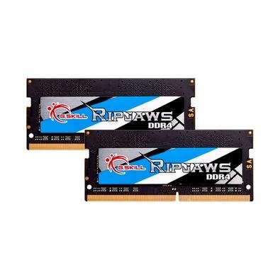 Memória para Notebook G.Skill Ripjaws Series 16GB (2x8GB), DDR4, 2666MHz, SO-DIMM, CL19, Preto - F4-2666C19D-16GRS