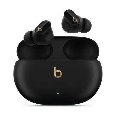 Fone de Ouvido Beats Studio Buds+, Wireless, Cancelamento de Ruído - Preto/Dourado - MQLH3BE/A