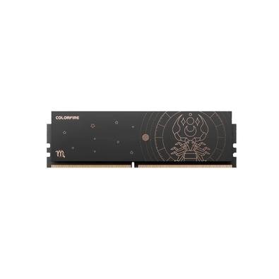 Memória RAM Colorful Scorpio, 16GB, 3200MHz, DDR4, CL22, Preto - CO16G3200D4BZ22B