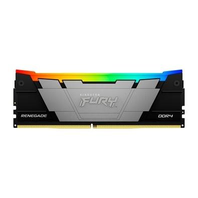 Memória RAM Kingston Fury Renegade, RGB, 16GB, DDR4, 3600MHz, CL16, Preto - KF436C16RB12A/16