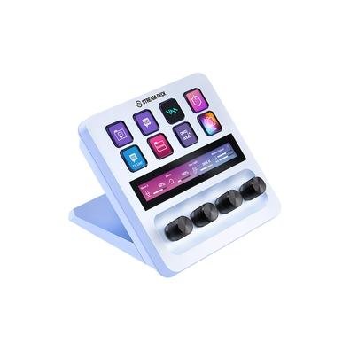 Mesa Controladora Elgato Stream Deck, Painel LCD, 8 teclas LCD, Mac ou PC, USB 2.0, Branco - 10GBD9911