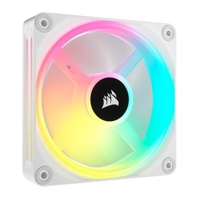 Ventoinha Corsair iCUE LINK QX120, 120mm, RGB, Branco - CO-9051005-WW