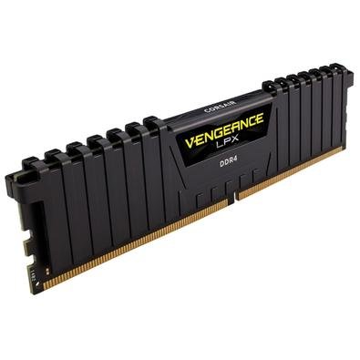 Memória RAM Corsair Vengeance LPX, 32GB 2666Mhz DDR4 CL16, Preto - CMK32GX4M1A2666C16