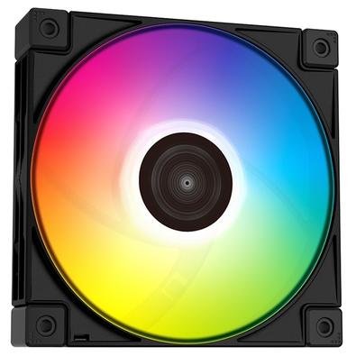 Ventoinha Gamer Deepcool FC120, 120mm, RGB, LED, Preto - R-FC120-BKAMN1-G-1