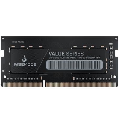 Memória RAM para Notebook Rise Mode, 8GB, 1600MHz, DDR3, CL11 - RM-D3-8G1600N