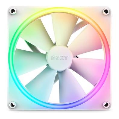 Ventoinha NZXT F140RGB Duo 140mm, Led RGB, Branco - RF-D14SF-W1