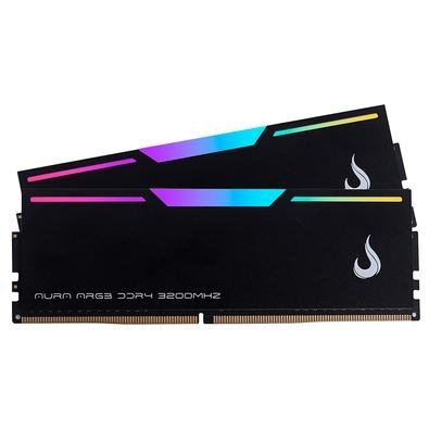 Memória RAM Gamer Rise Mode Aura, RGB, 32GB (2x16GB), 3200MHz, DDR4, CL19, Preto - RM-D4AB-32G-3200ARGB.