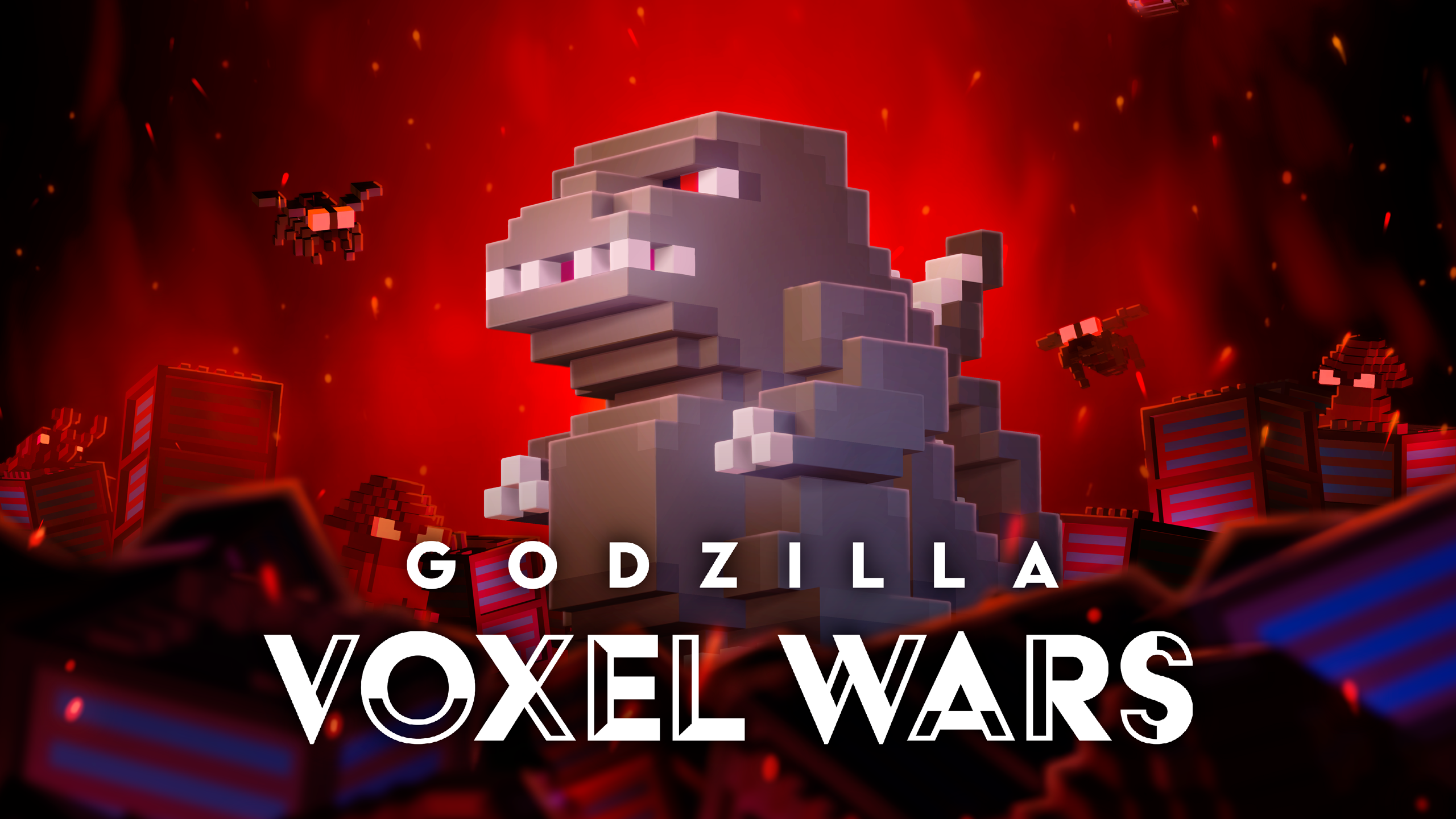 Godzilla Voxel Wars